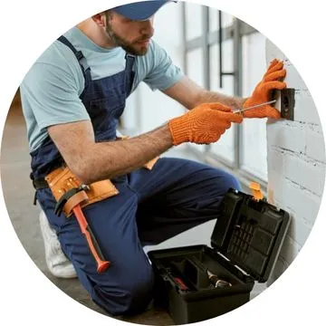 Instalação e troca de tomadas e interruptores