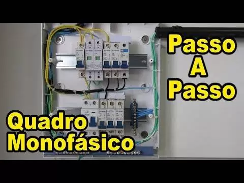 COMO INSTALAR QUADRO DE DISTRIBUIÇÃO COMPLETO