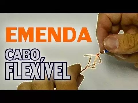 EMENDA DE CABO FLEXÍVEL PARA PROLONGAMENTO DO FIO