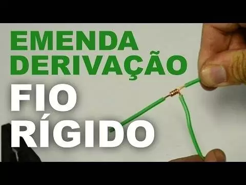 EMENDA DE DERIVAÇÃO - CABO (FIO) RÍGIDO!