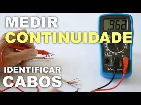 Medir Continuidade e Identificar cabos com Multímetro!